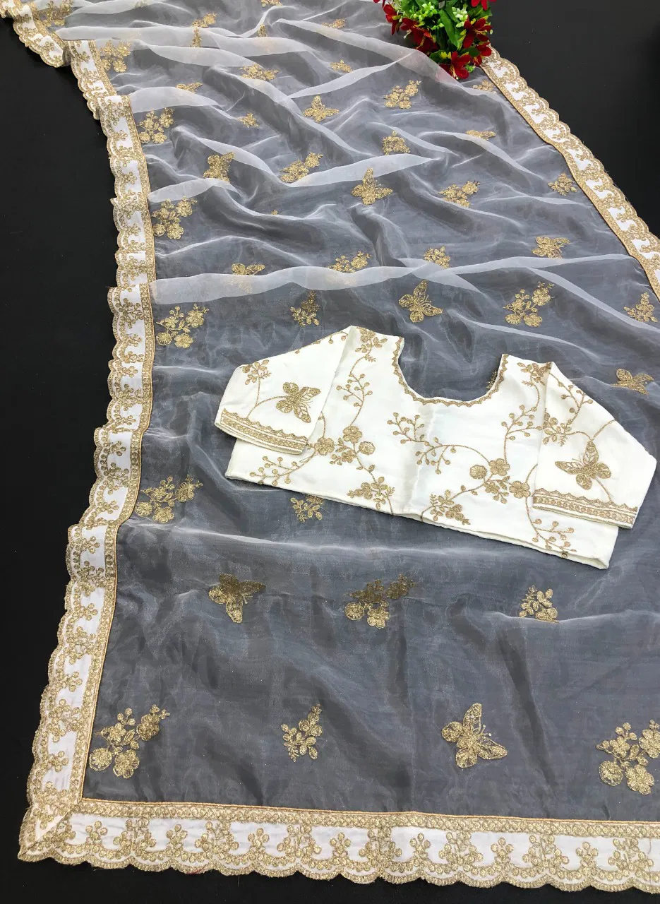 Radhika 263 New Designer Stylish Festive Wear Organza Silk Saree Collection